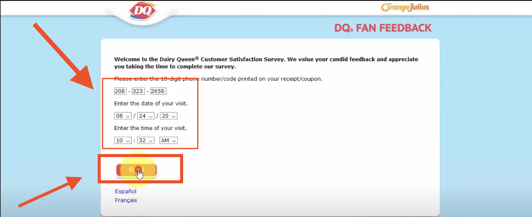 How To Take The Online DQfanfeedback Survey 