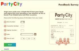 party city survey