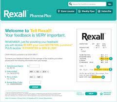 Tell Rexall Survey